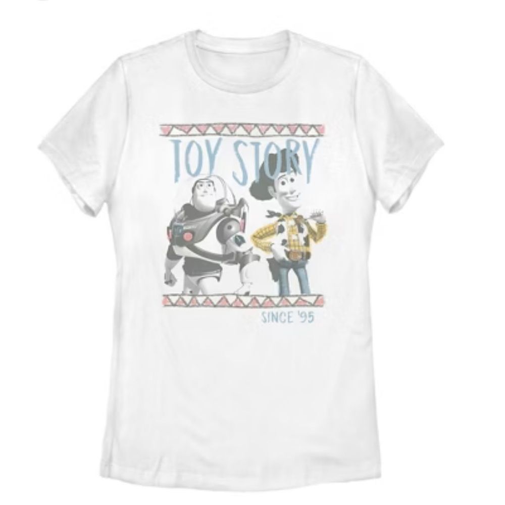 Disney Pixar White Graphic T-Shirt